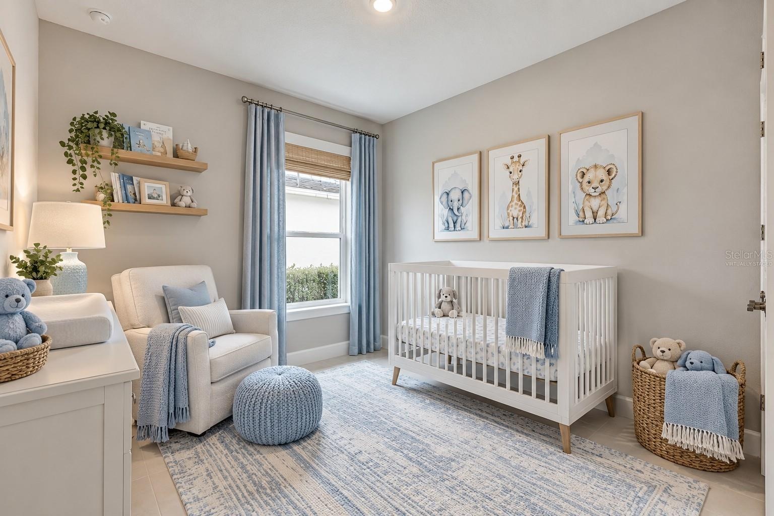 virtually staged bedroom 3