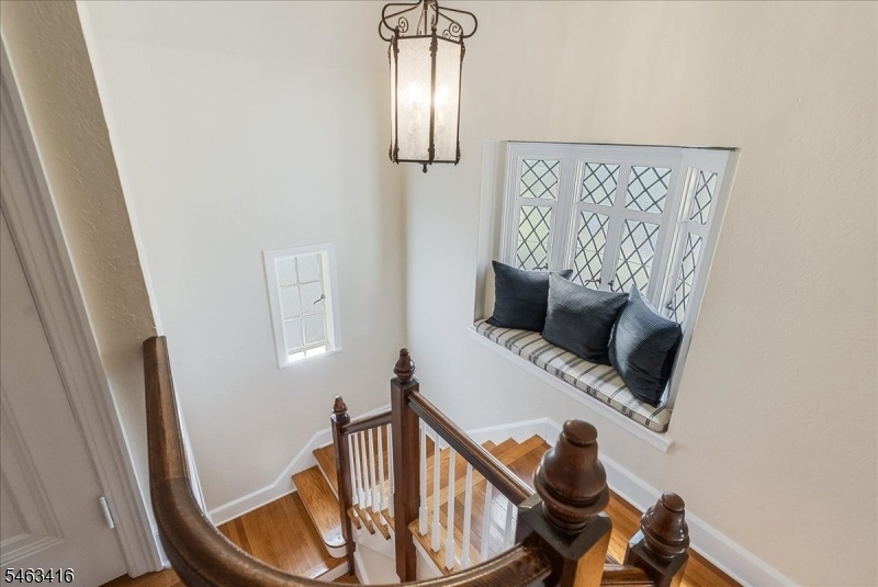 Window Seat along stairway