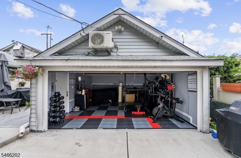 Two car garage