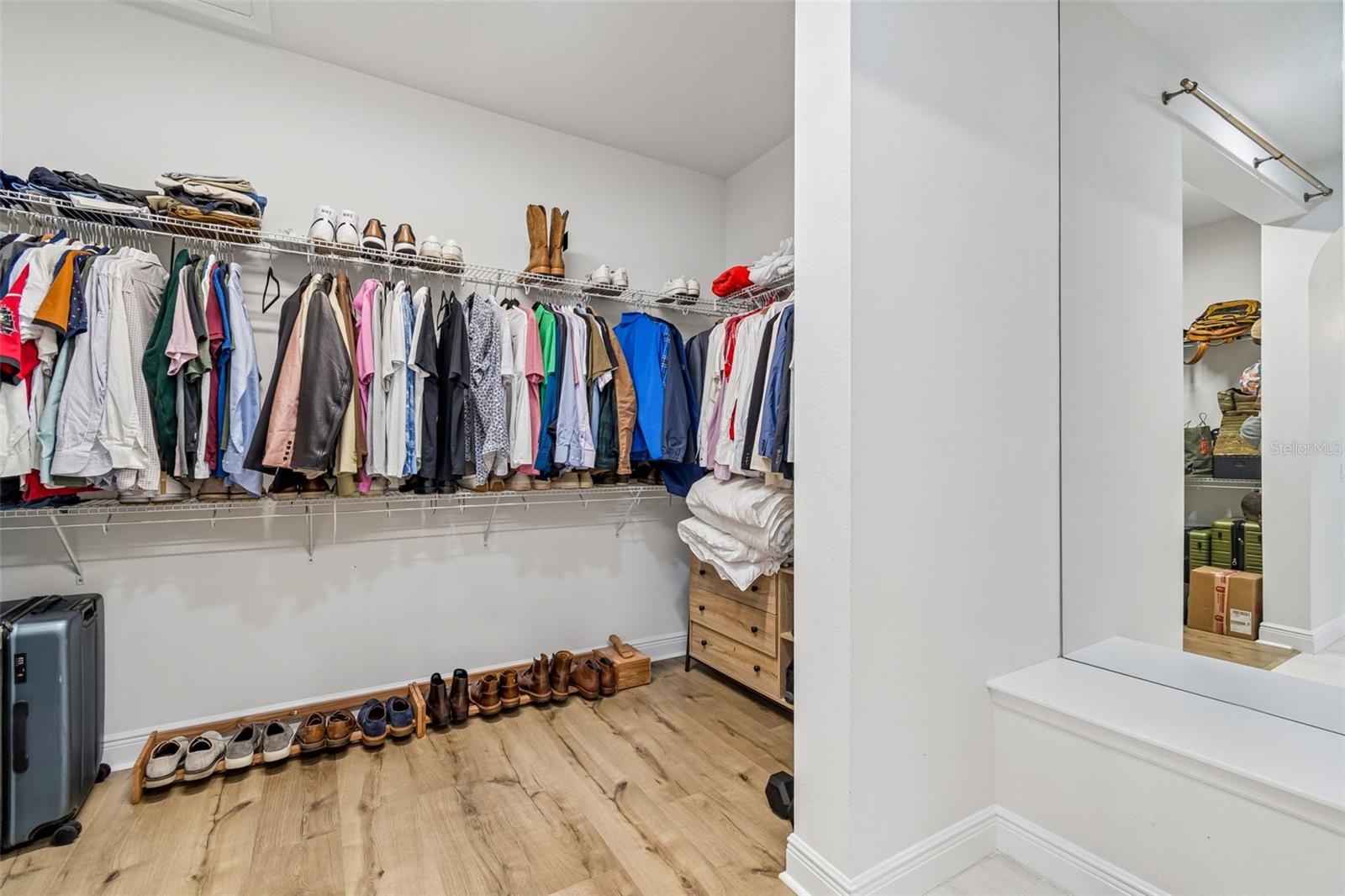 Primary Walk-in Closets