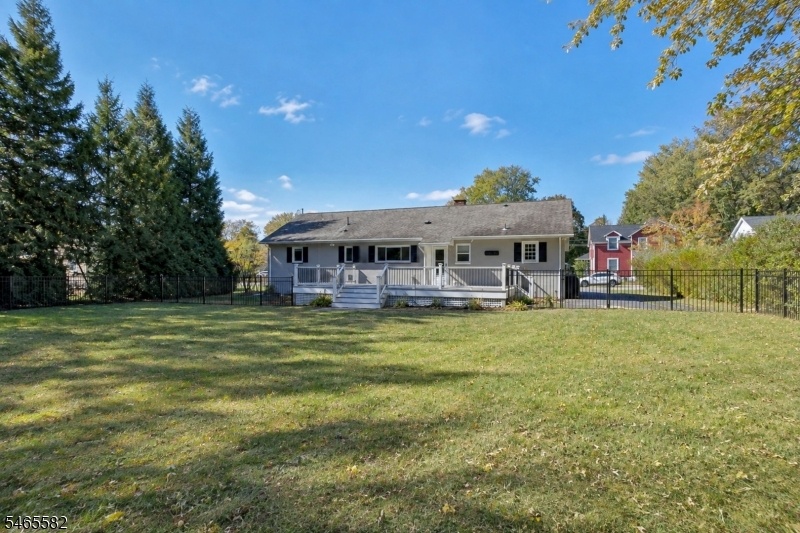 Fenced-in yard