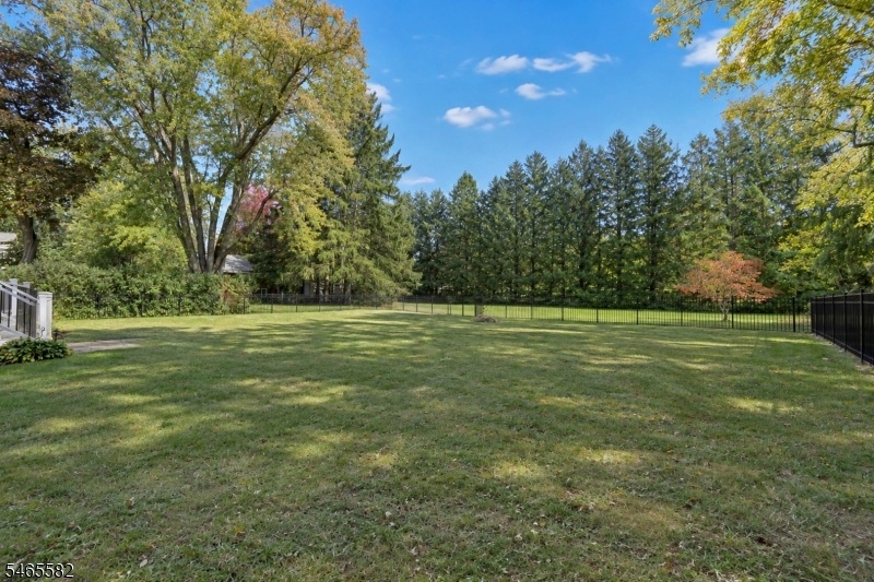 Property extends beyond fence