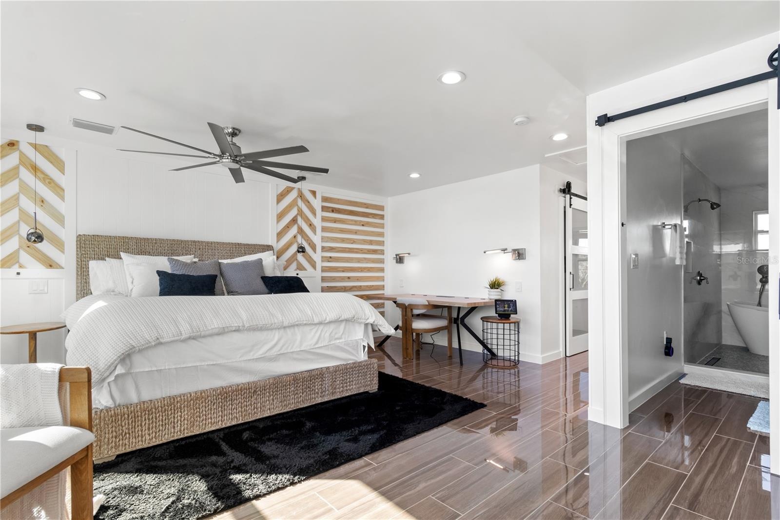 One of two Primary bedrooms, 3rd floor