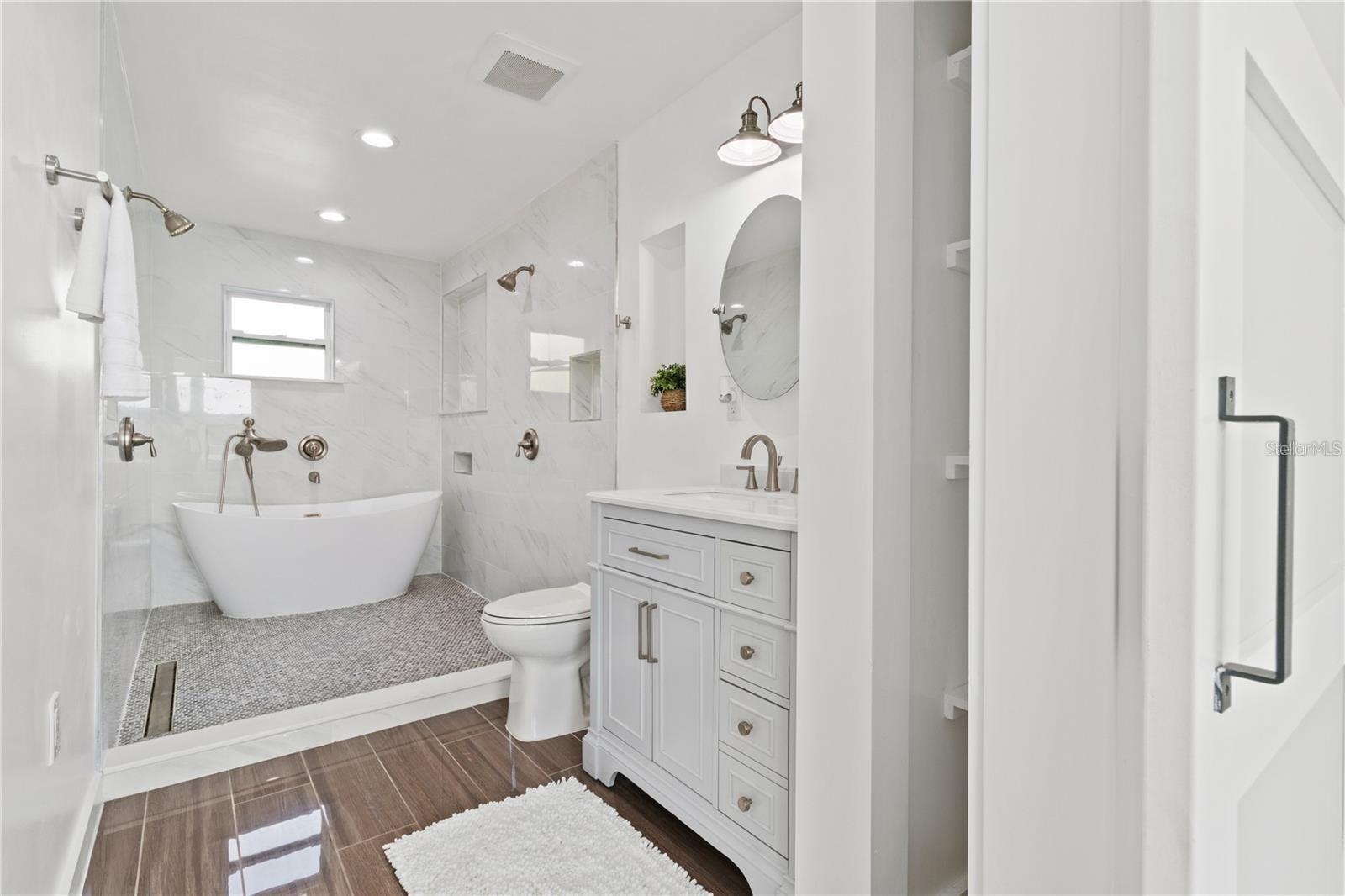 One of two Primary Bathrooms, 3rd floor