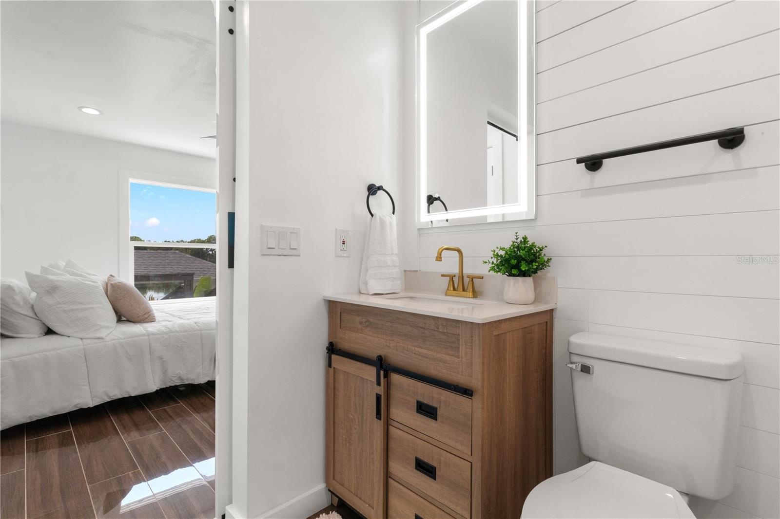Bathroom two, inside bedroom two