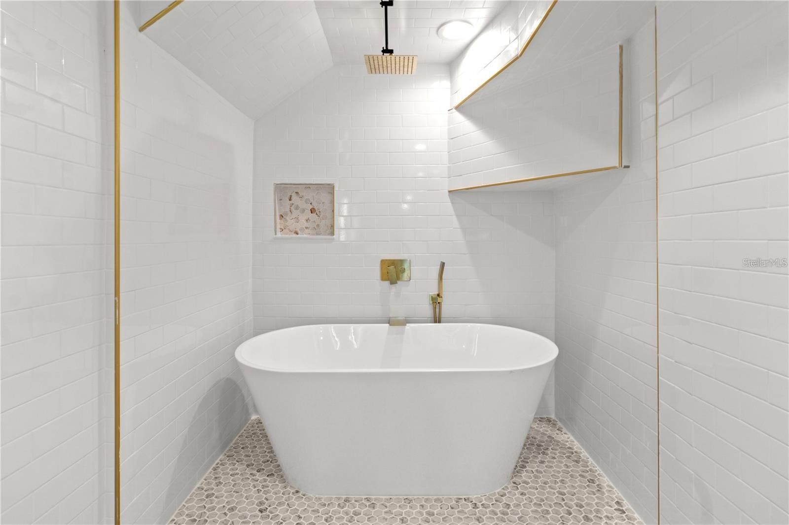 Second primary bathroom, bottom floor