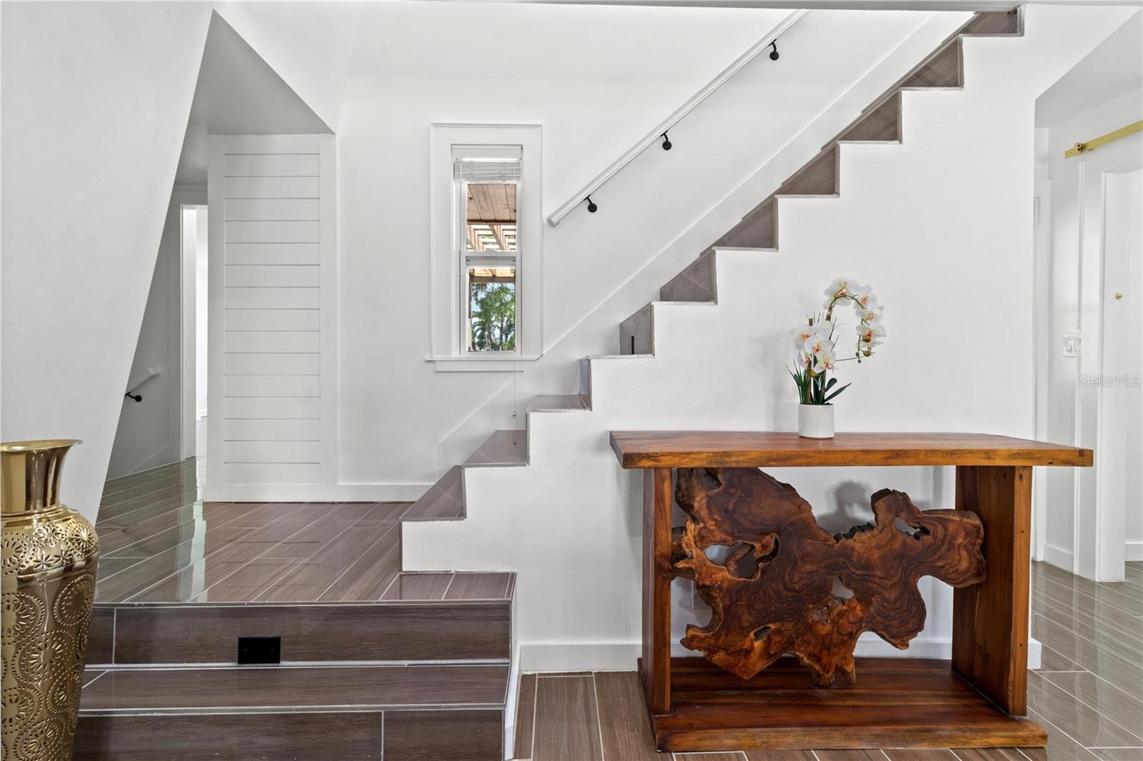 Stairs to third level