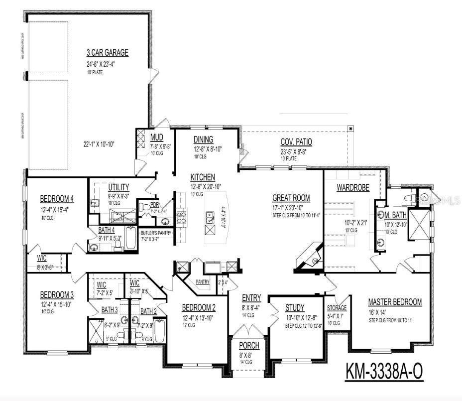The Milton Floor Plan