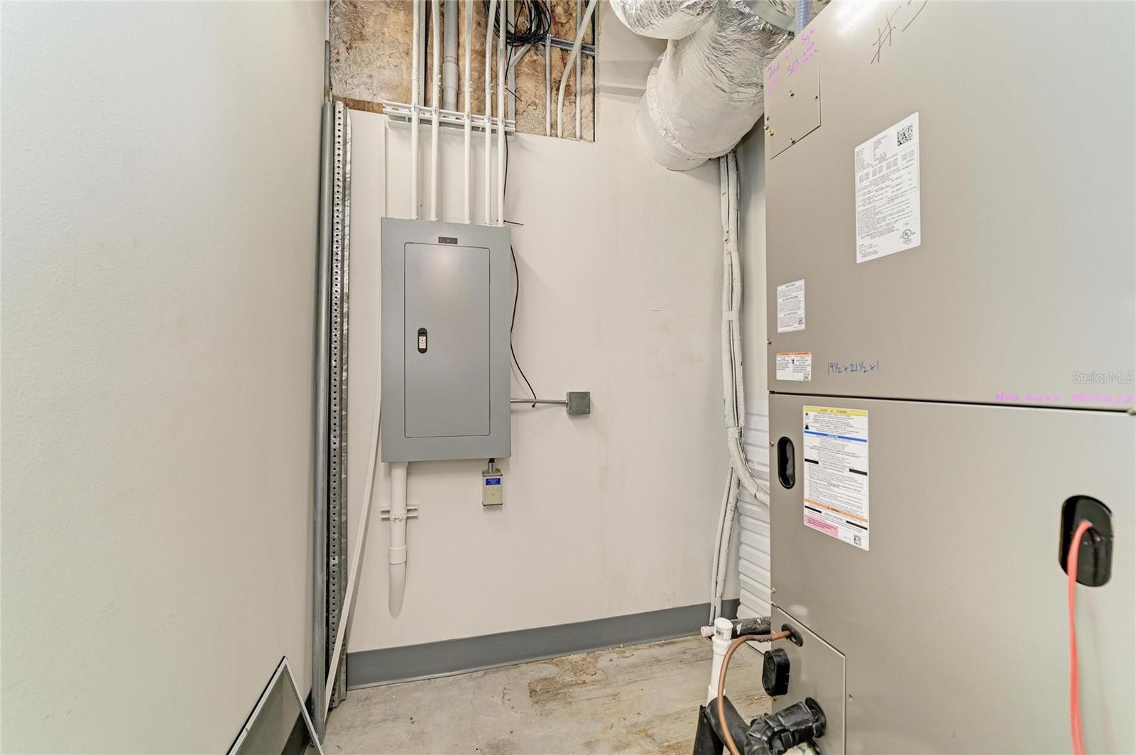 Second Level - HVAC room