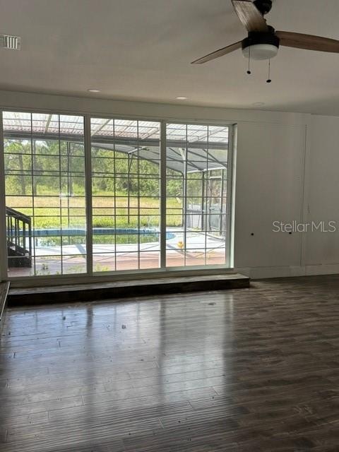 Living Room- View to the Pool