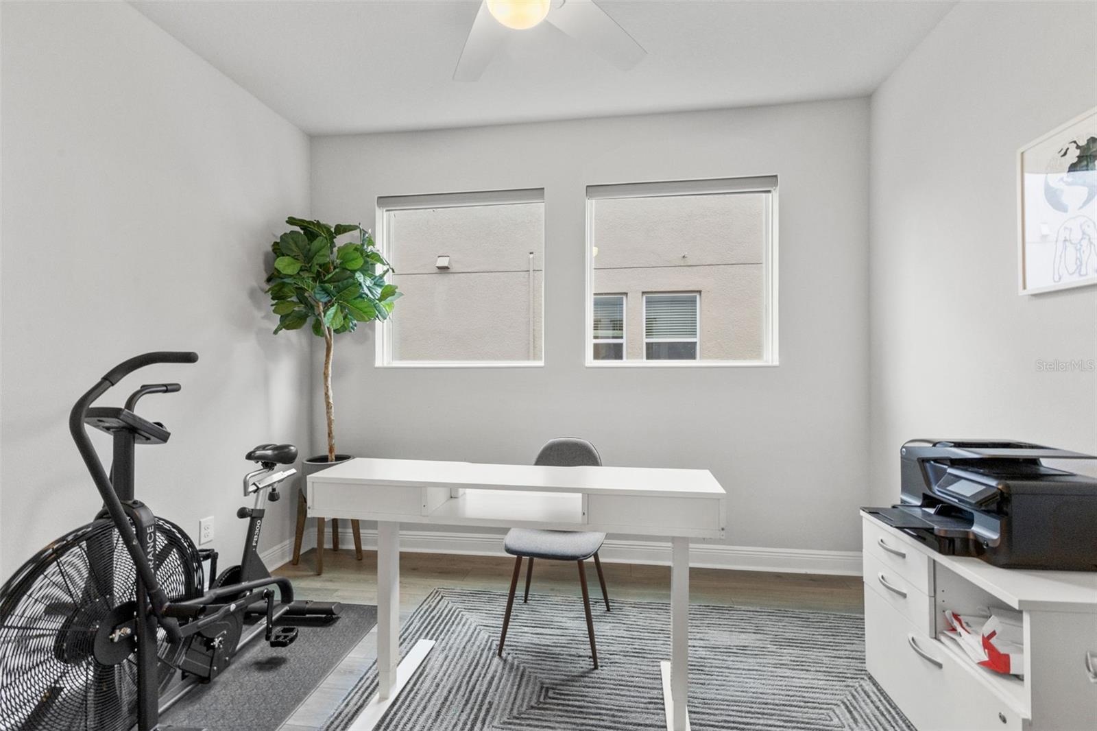 Downstairs office