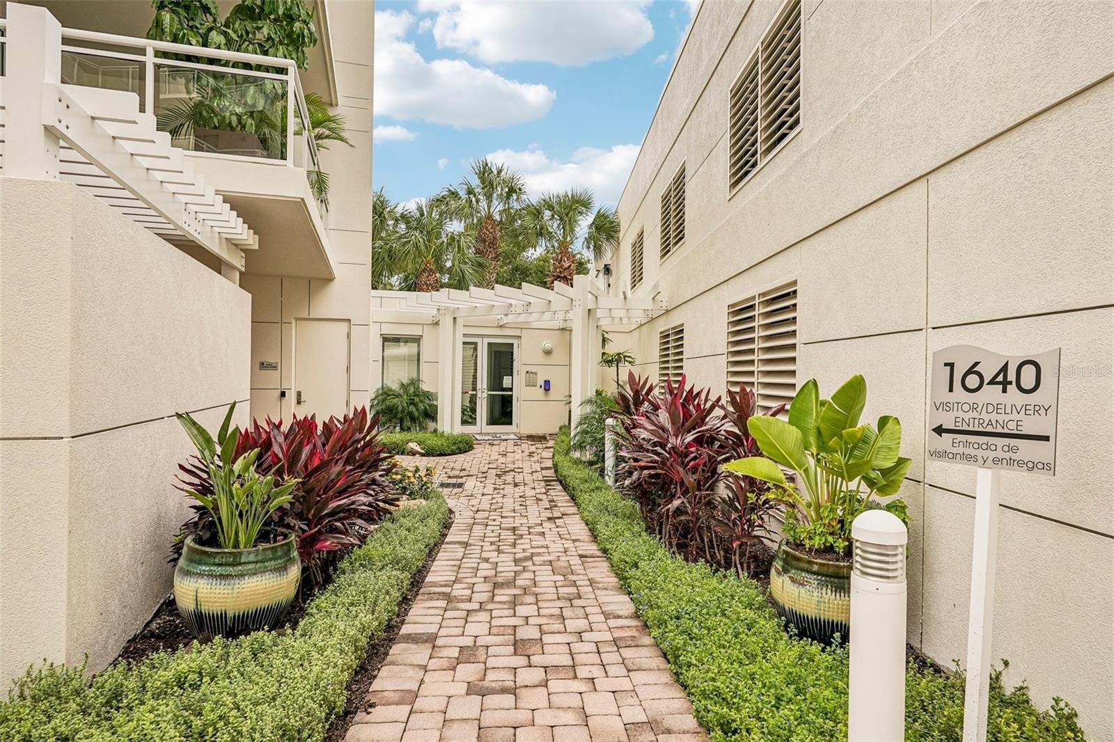 Charming Path to Building 1640!