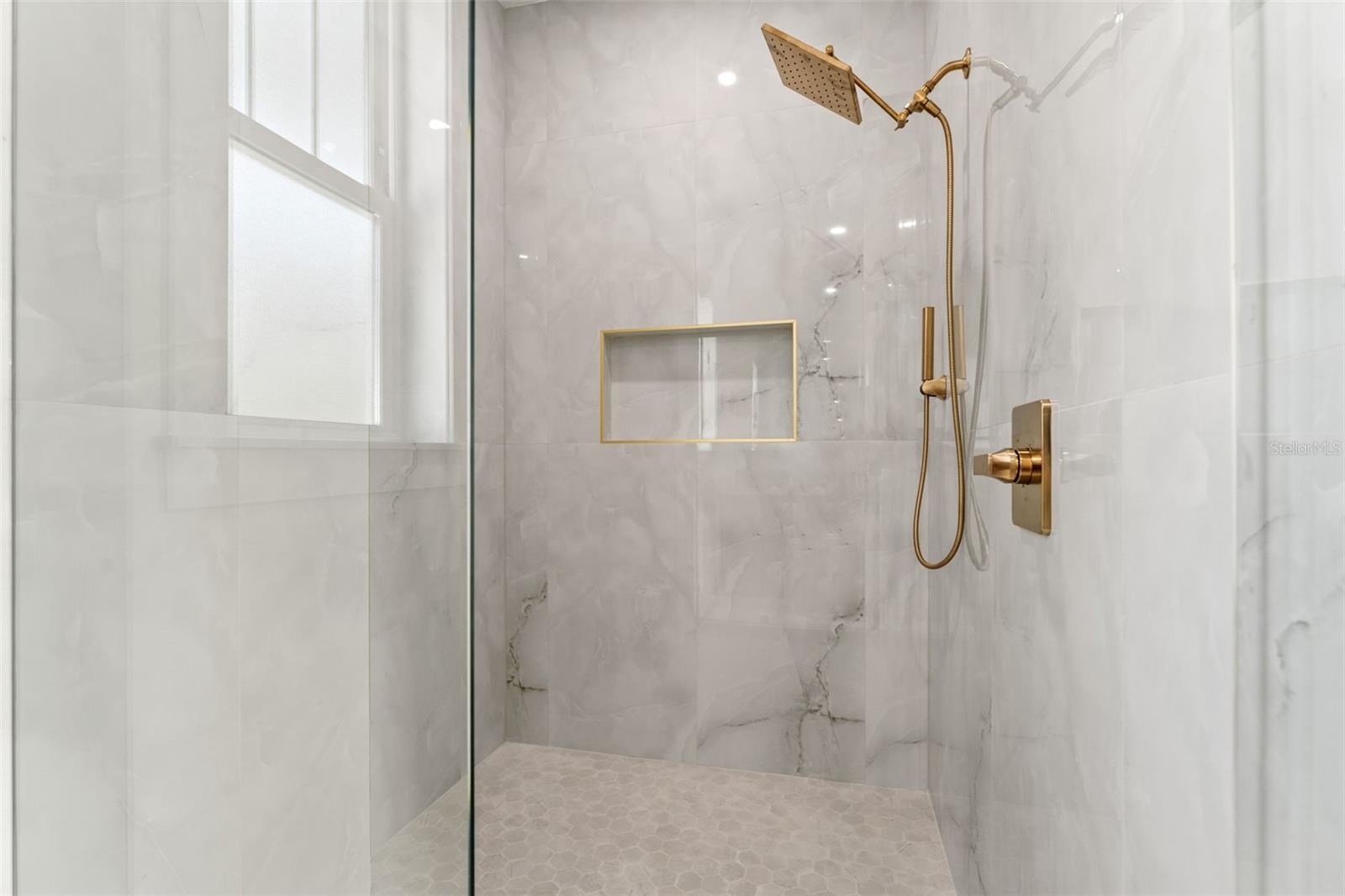 Walk in shower