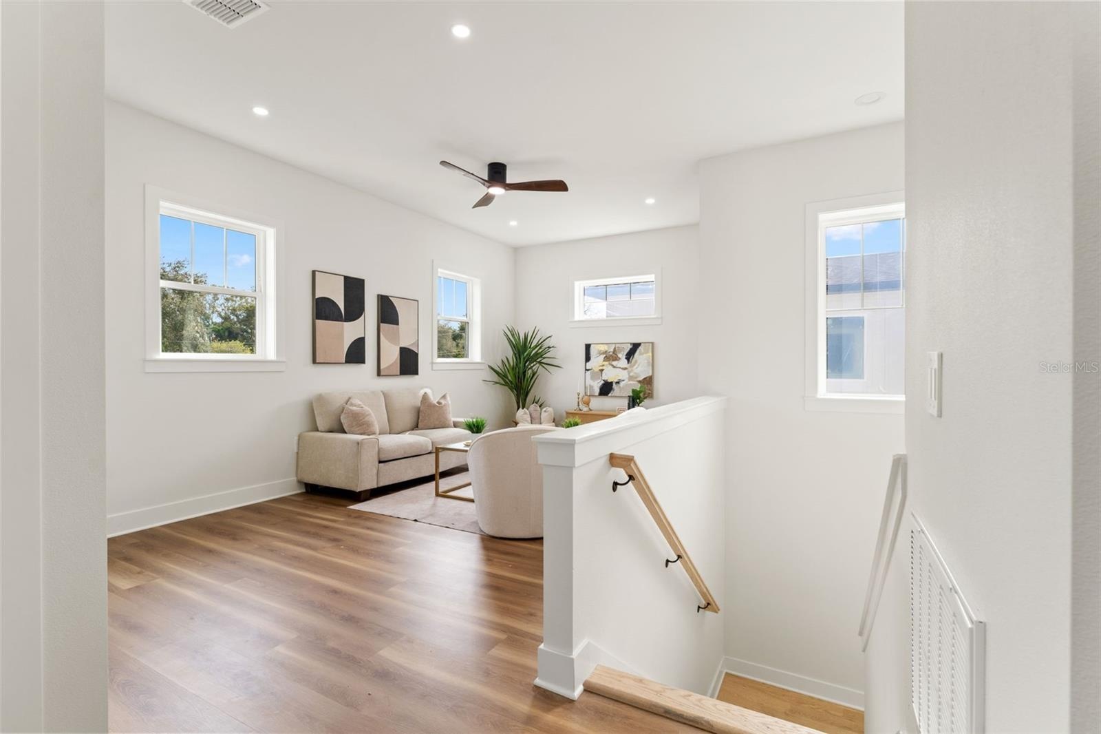 Upstairs loft