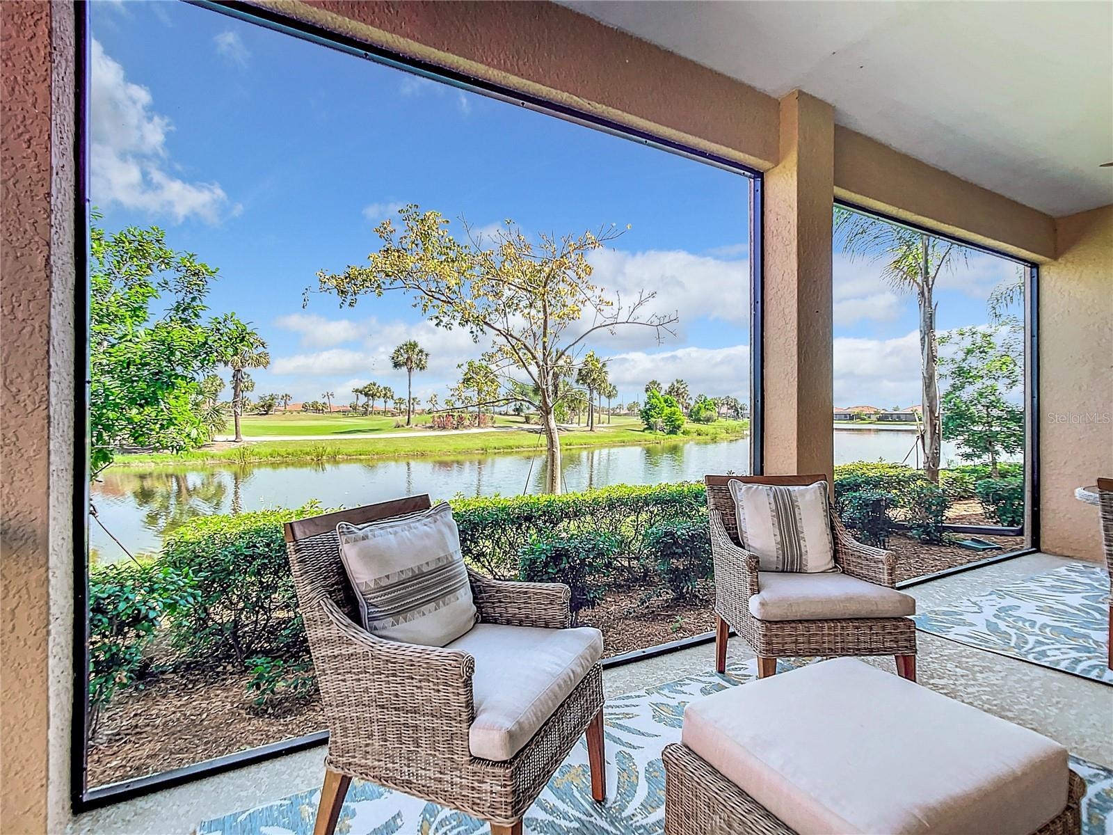 Lanai -over water - looking at the 4th T