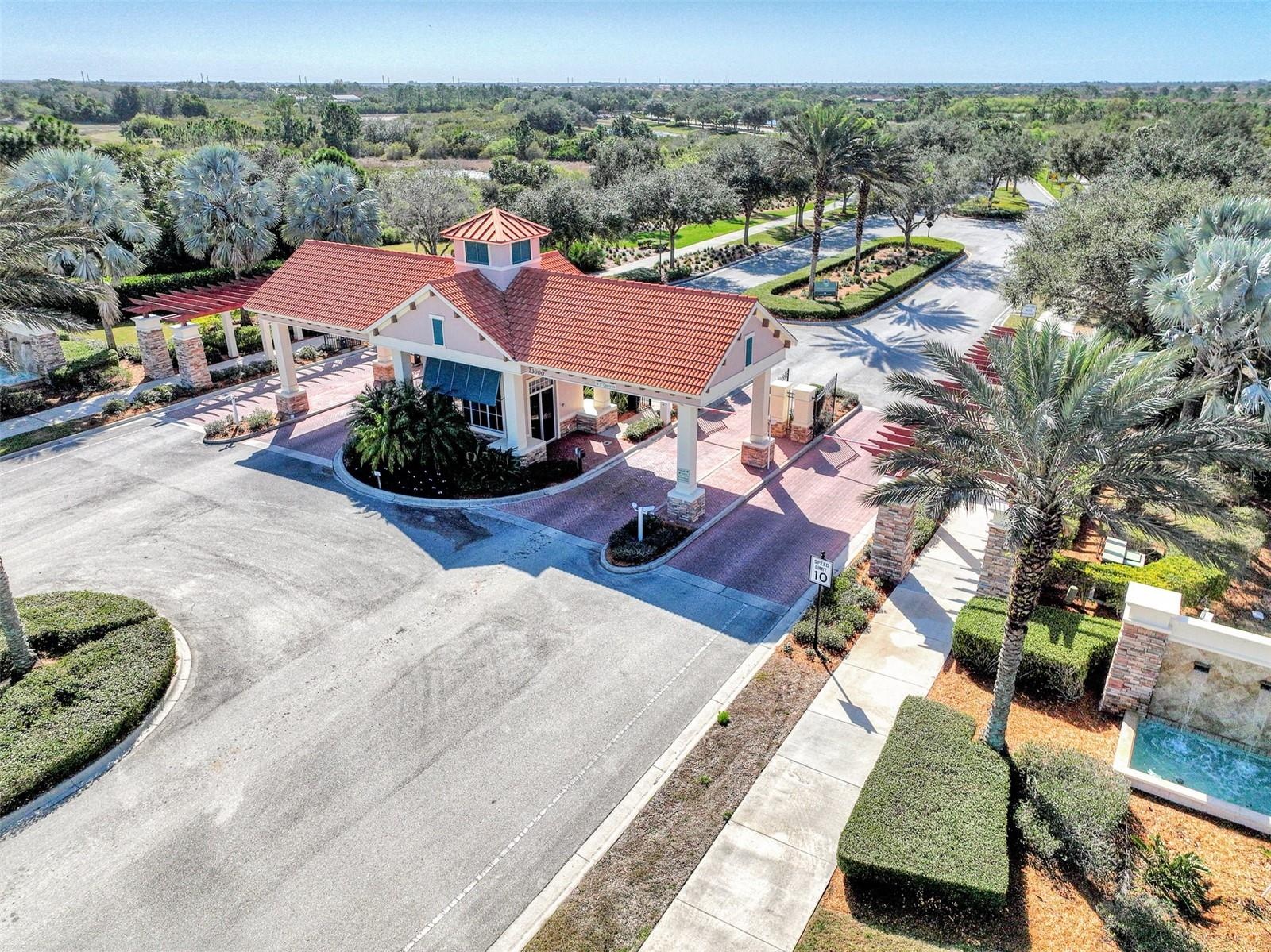 Entry into Sarasota National