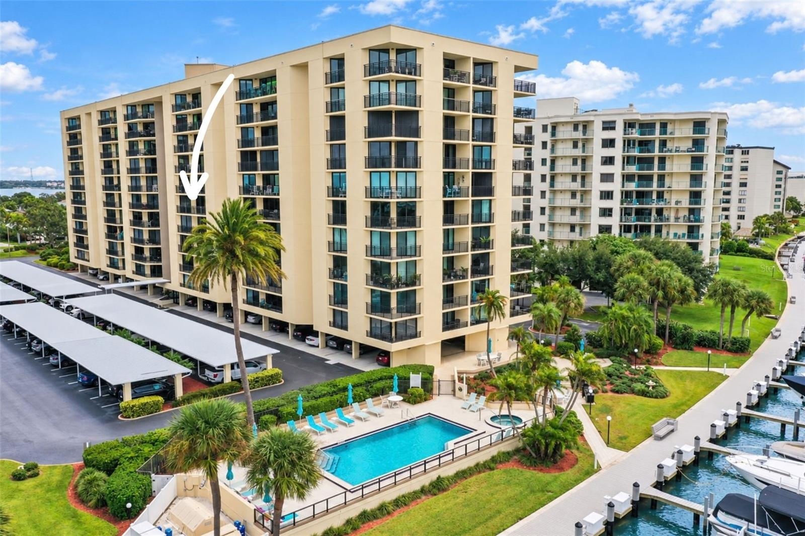 690 Island Way Unit 606 Clearwater, FL Views from this side of the building are outstanding