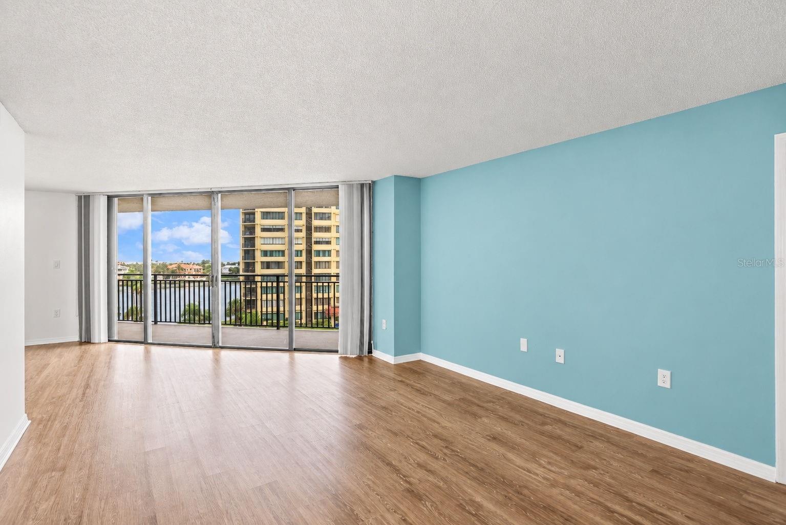 Living room with gorgeous views