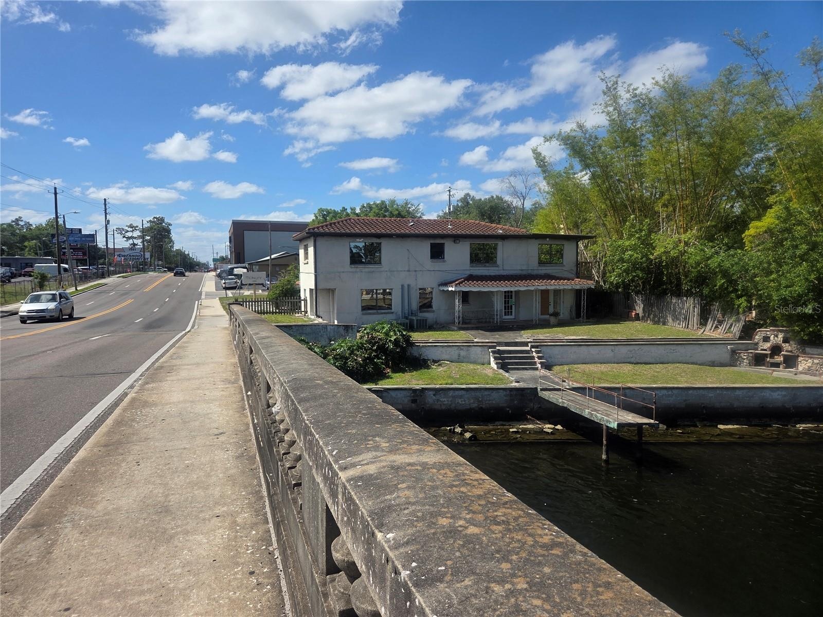 River and Rear of Property