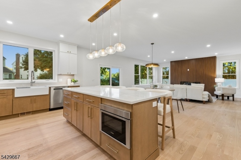 Eat-In Kitchen to Family Room