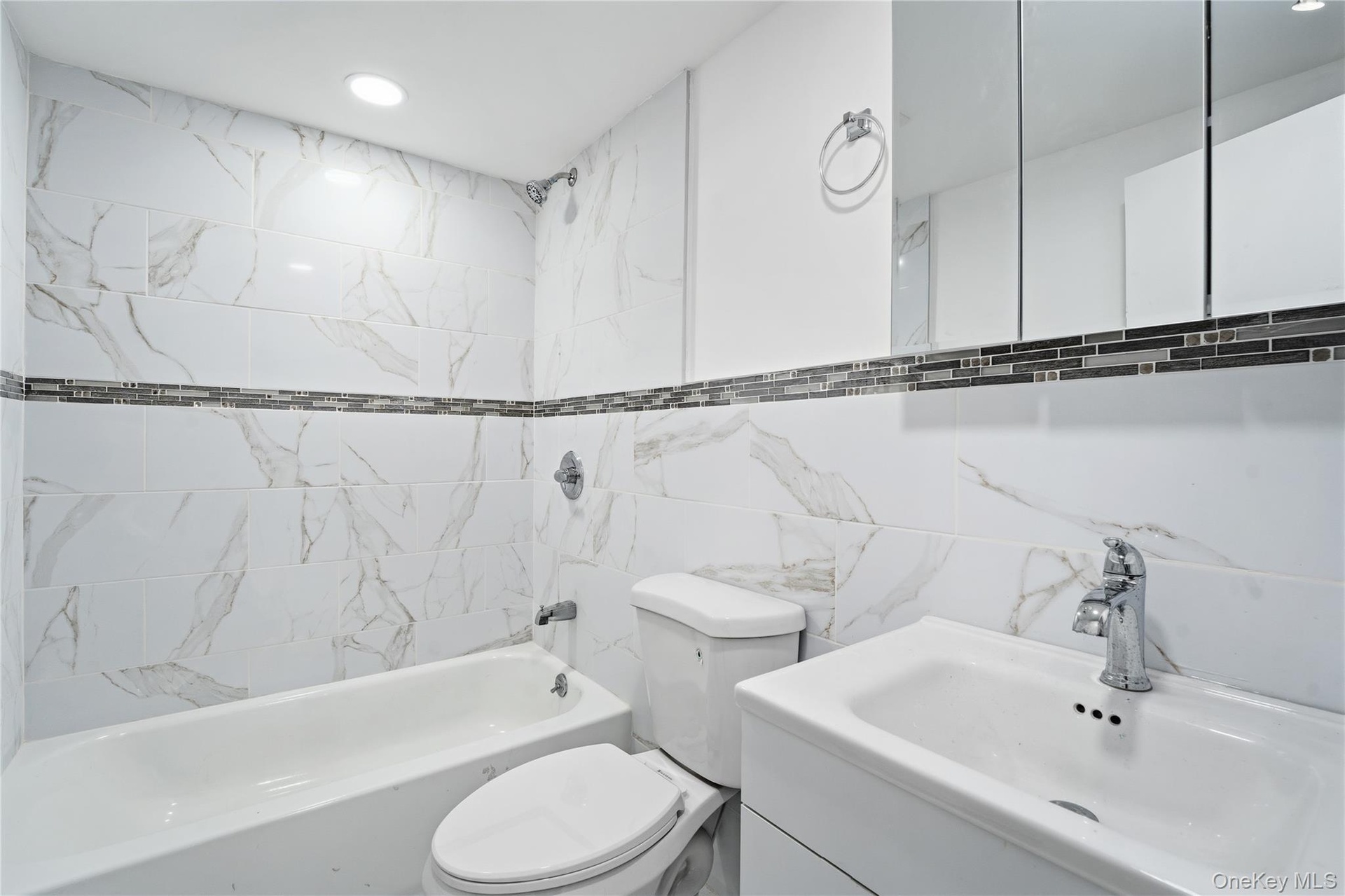 Bathroom 2 on upper level has been completely remodeled