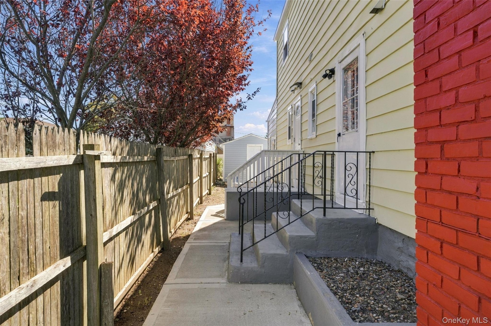 Outside entry