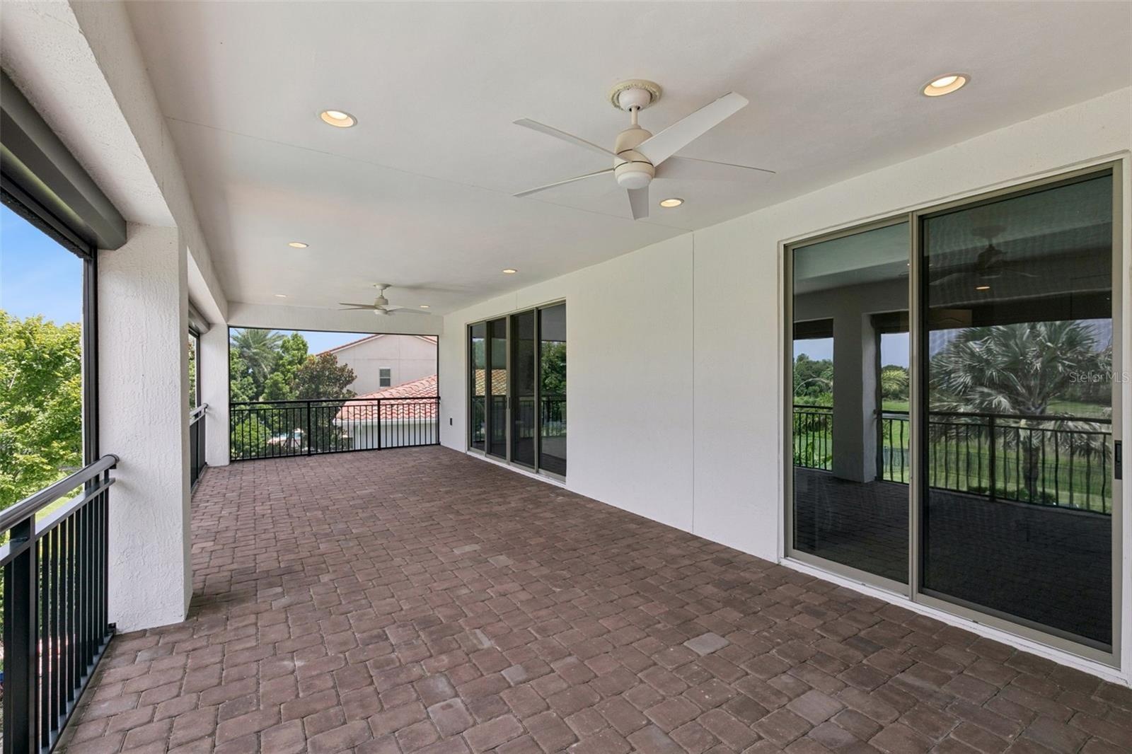 Upstairs Balcony with Golf/Water/Pool views