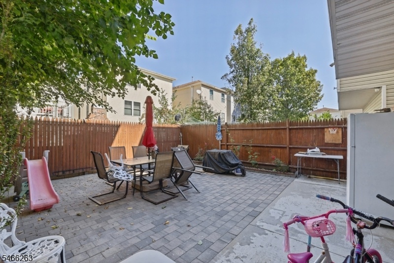 Private patio