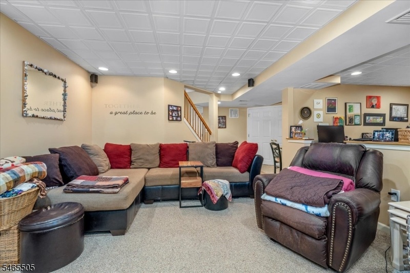basement rec room