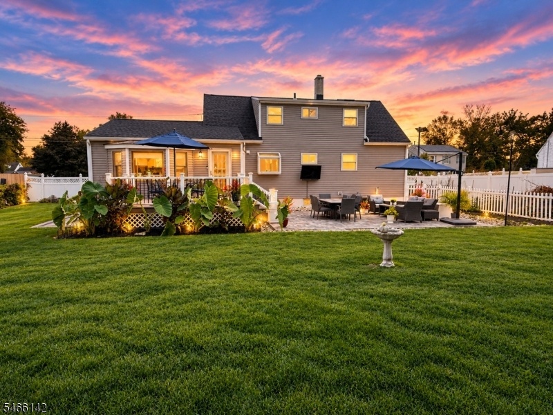 Rear View at Dusk