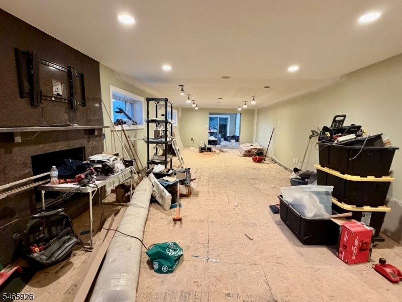 Ground level family room