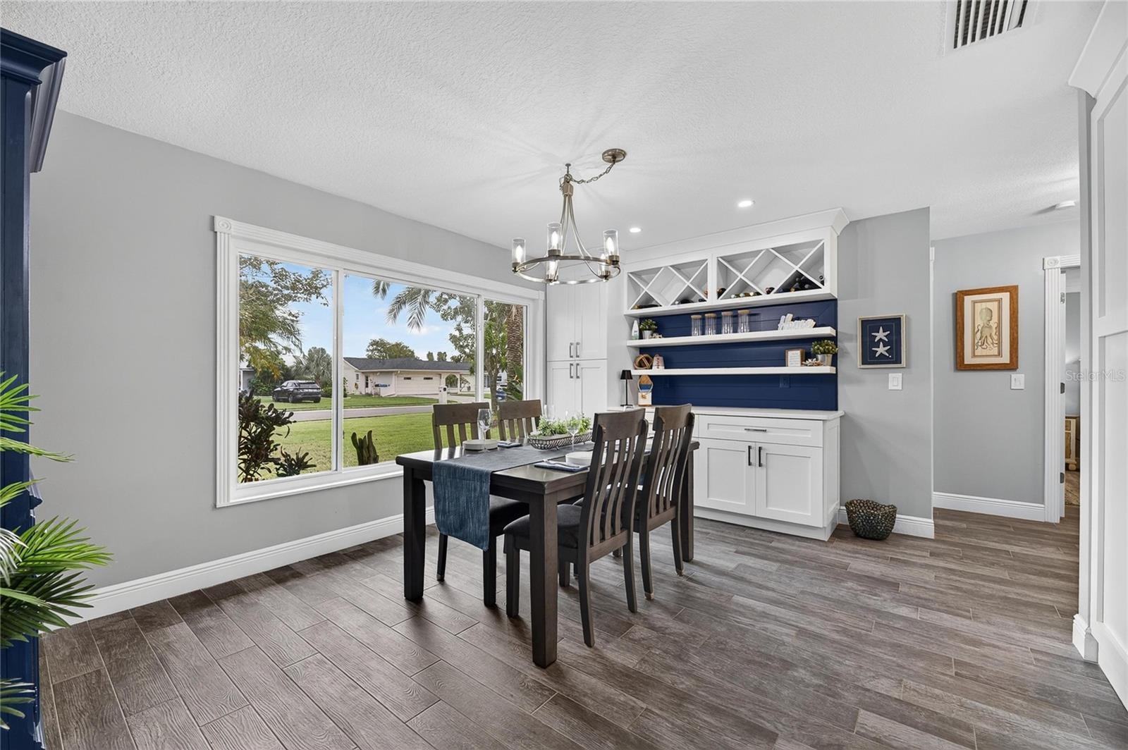 What An Awesome Built-In Coffee Bar! And That Space! Maybe Even Fit An 8-Top Here??!!