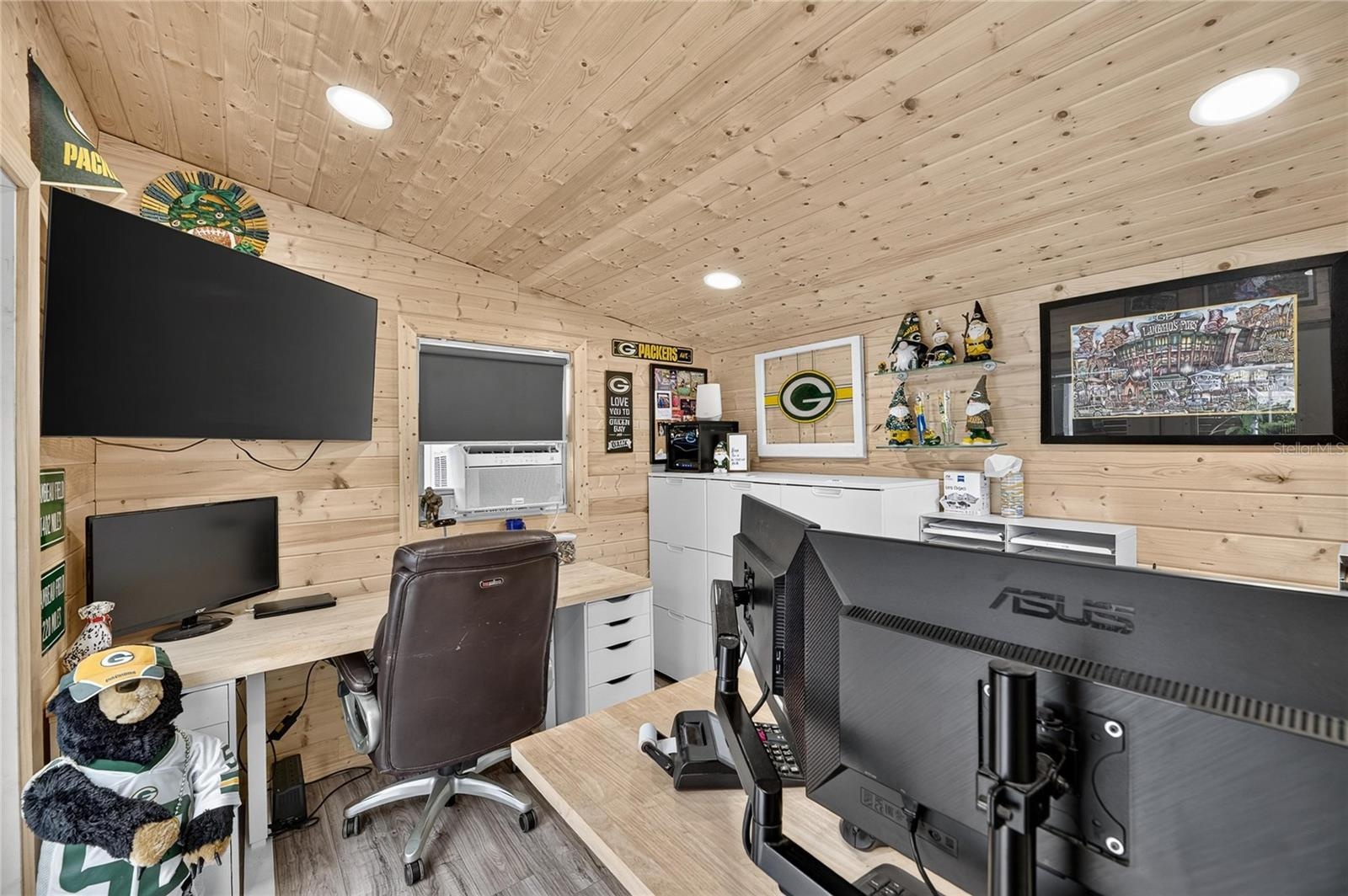 This Air Conditioned Office Space Is Extensively Wired For Today's Home Office & IT Needs!