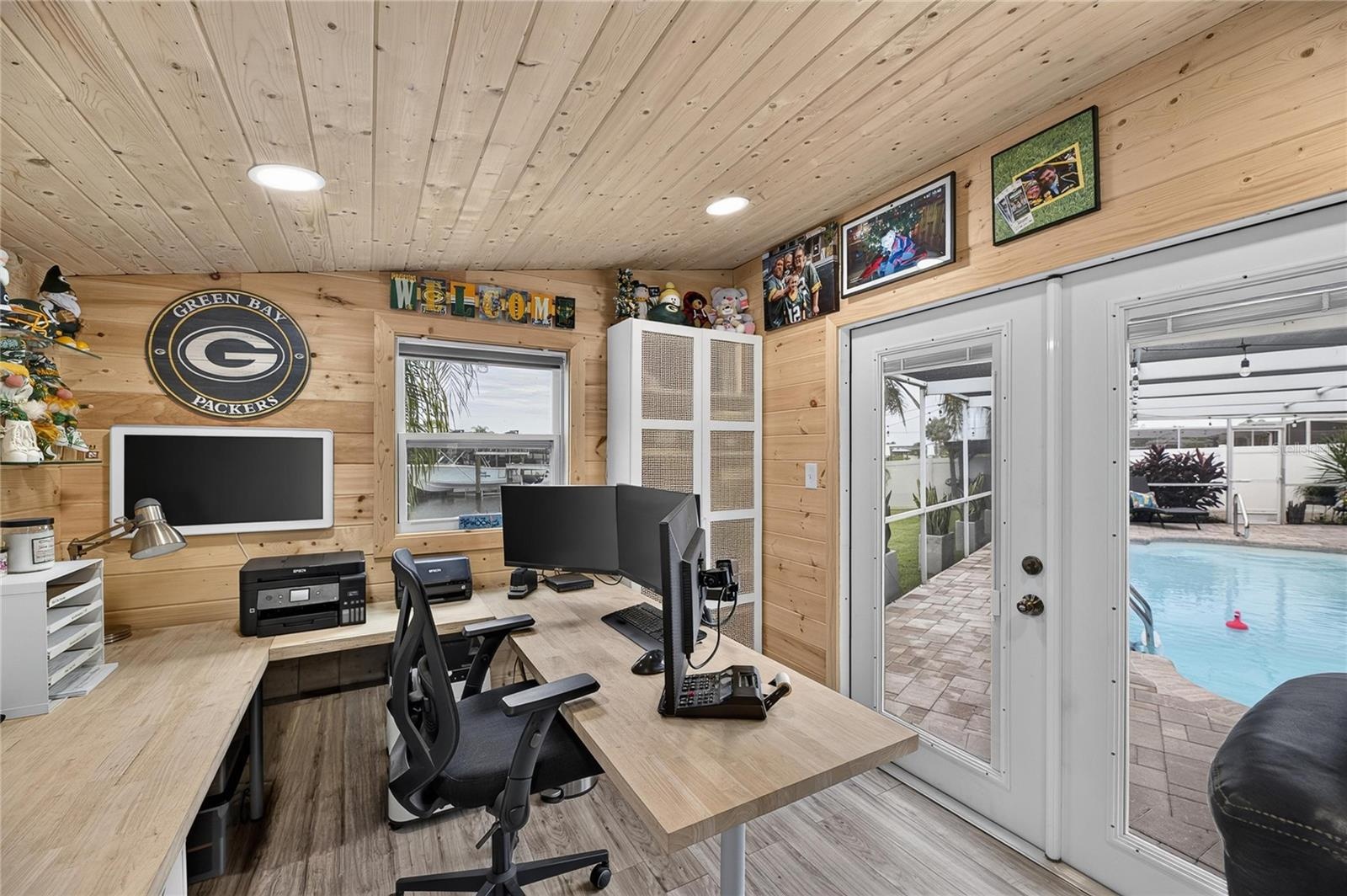 Constructed On Slab, With SIP (Structurally Insulated Panels), LVP Flooring, And Pine Tongue & Groove Interior Walls & Ceiling!