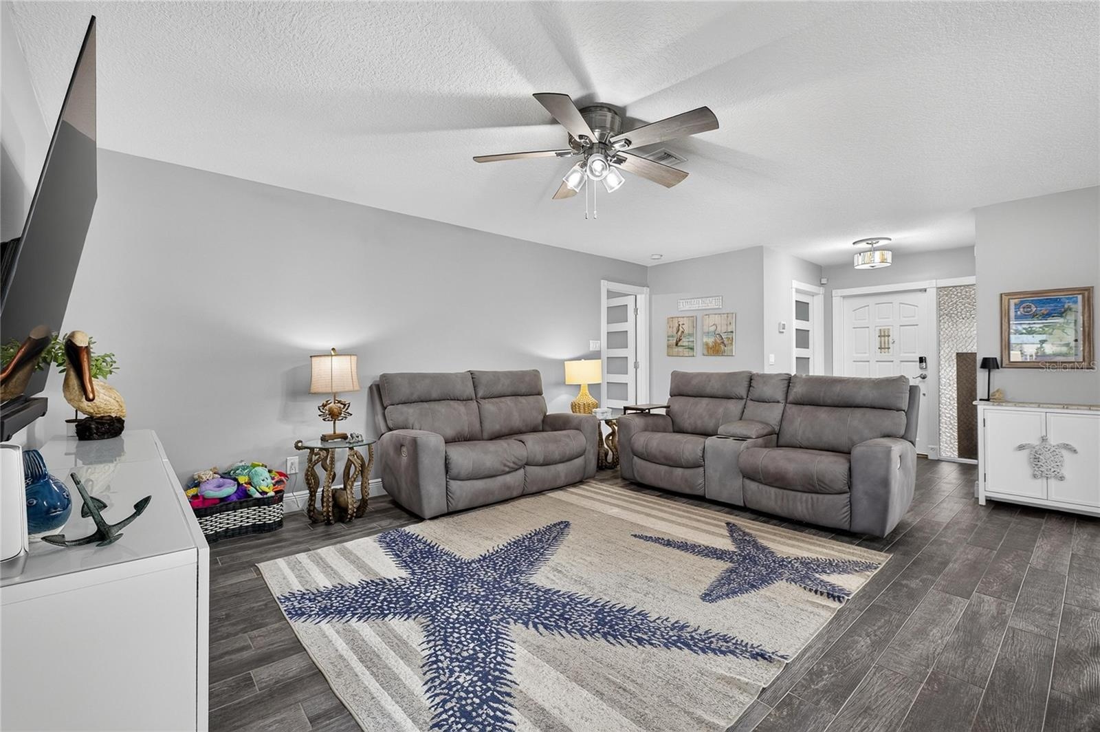 Plenty Of Room Here For More Seating If You Wanted! A Large Sectional Maybe?