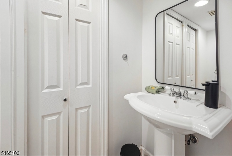 Powder Room in basement