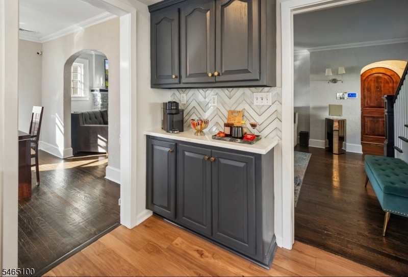 Coffee Bar in Kitchen
