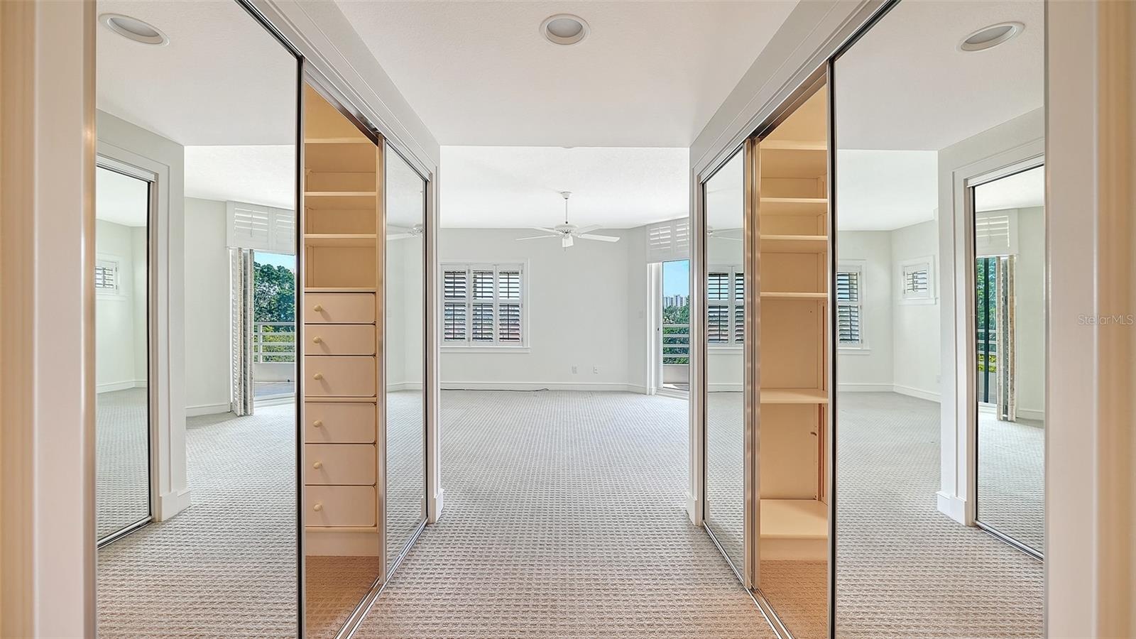 Dual Closets