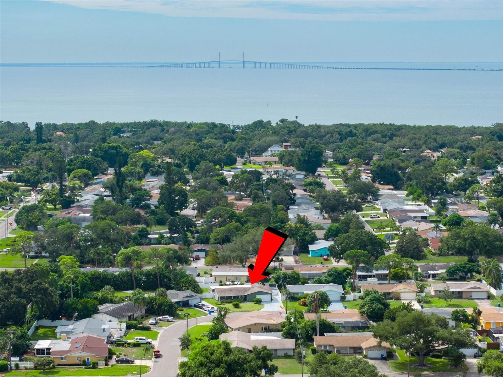 Located close to the skyway bridge