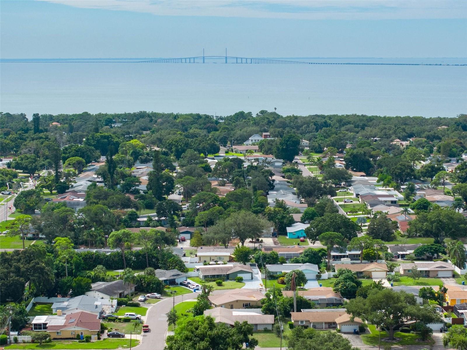 Aerial View Of The Home