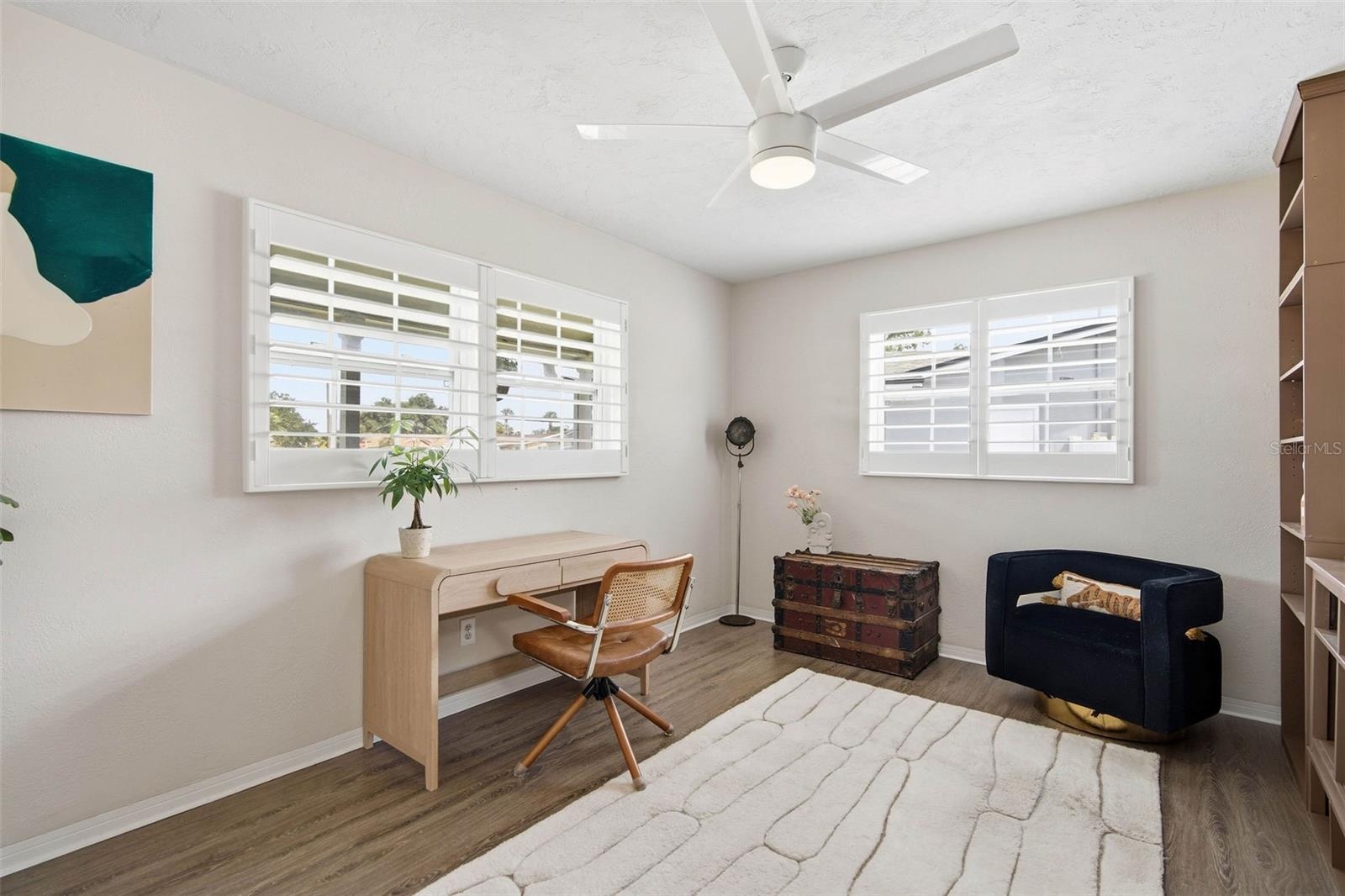 Guest Bedroom With Natural Lighting