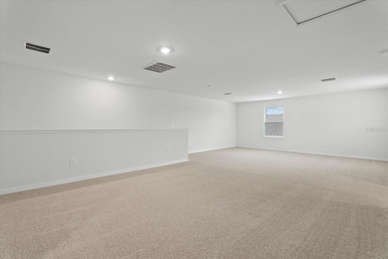 Loft/media room