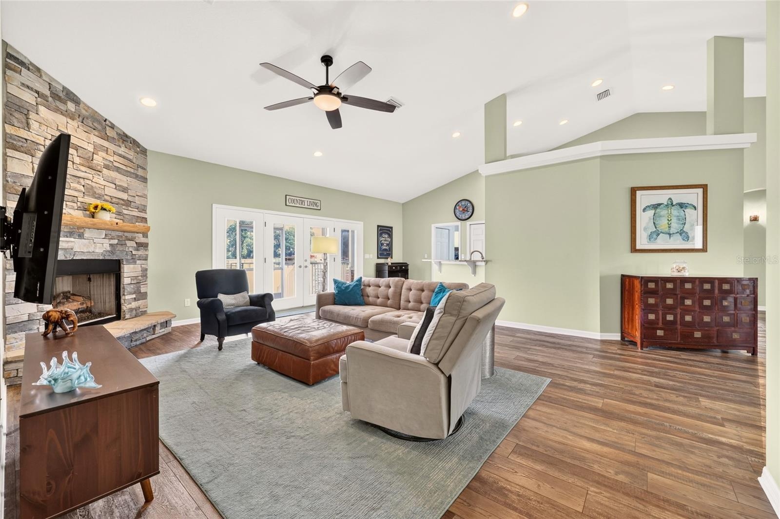 Luxury Vinyl Plank Flooring throughout the home.