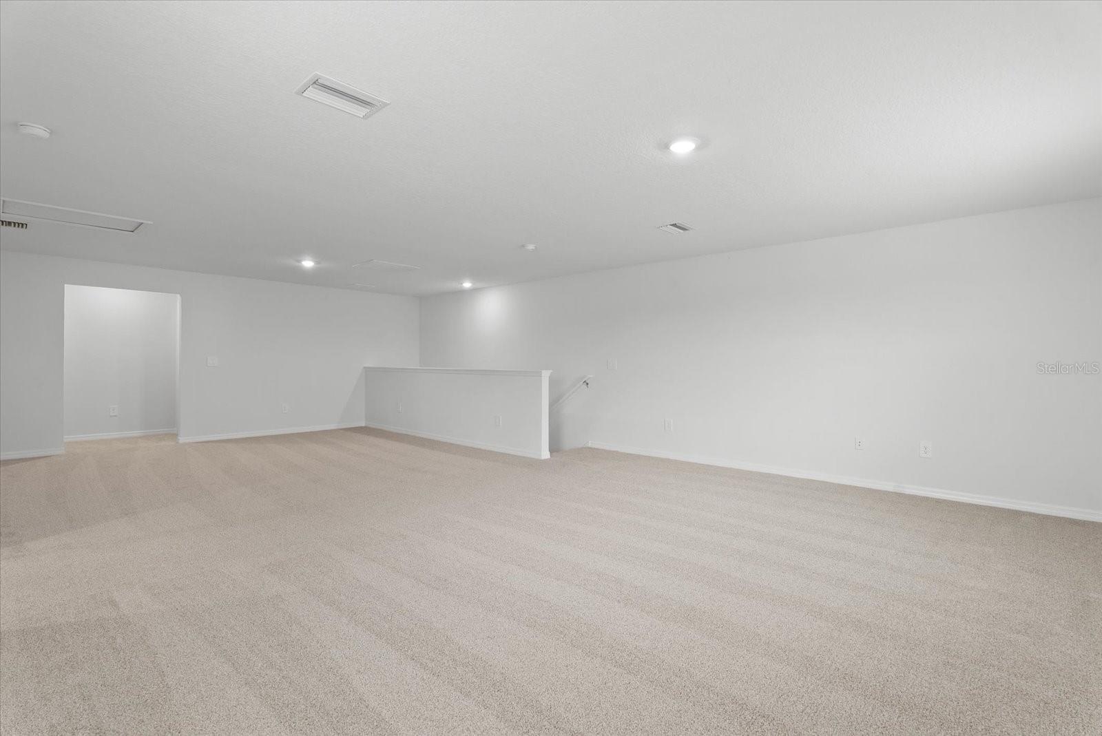 Loft/media room