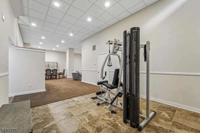 Finished Basement Gym
