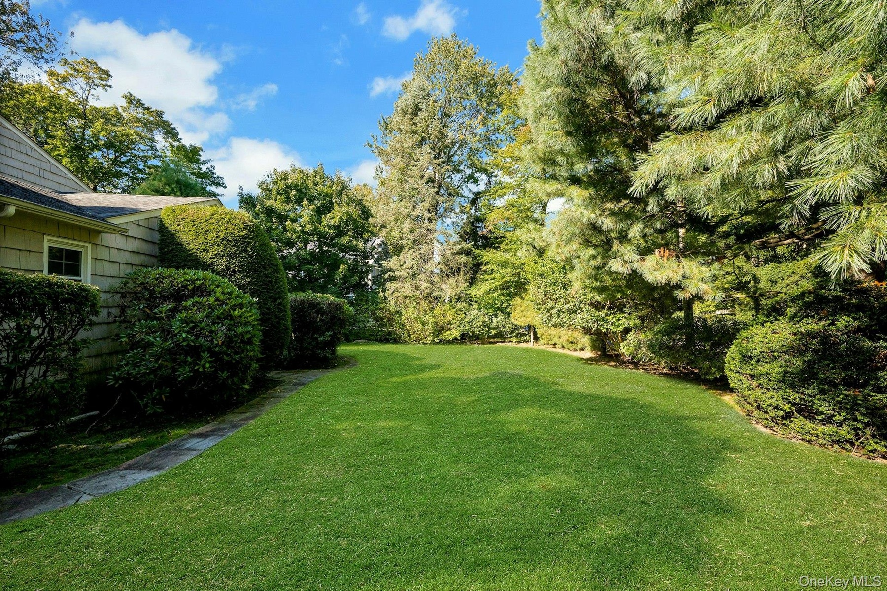 Private landscaped grounds