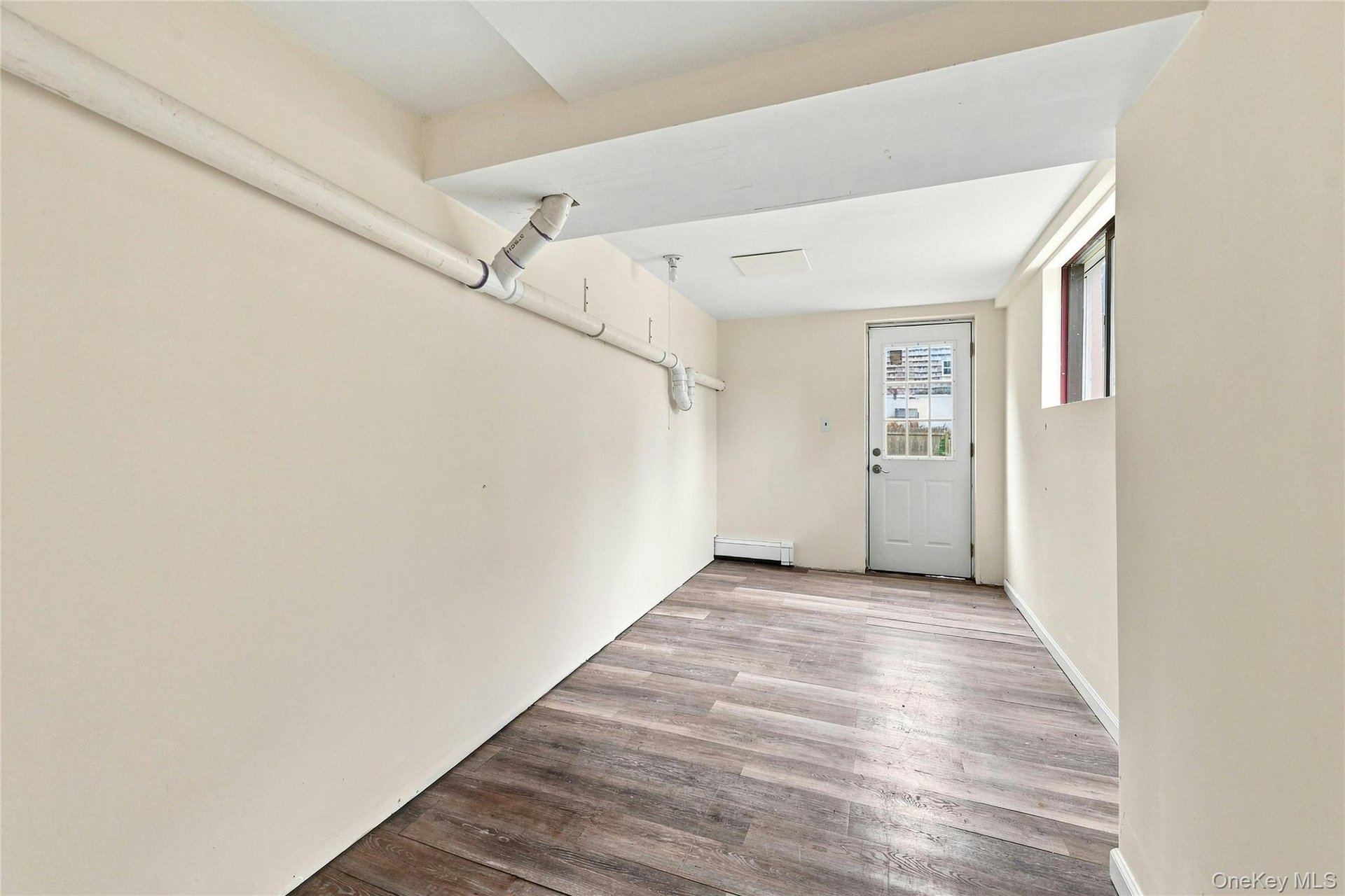 Out side Entrance to Lower Level