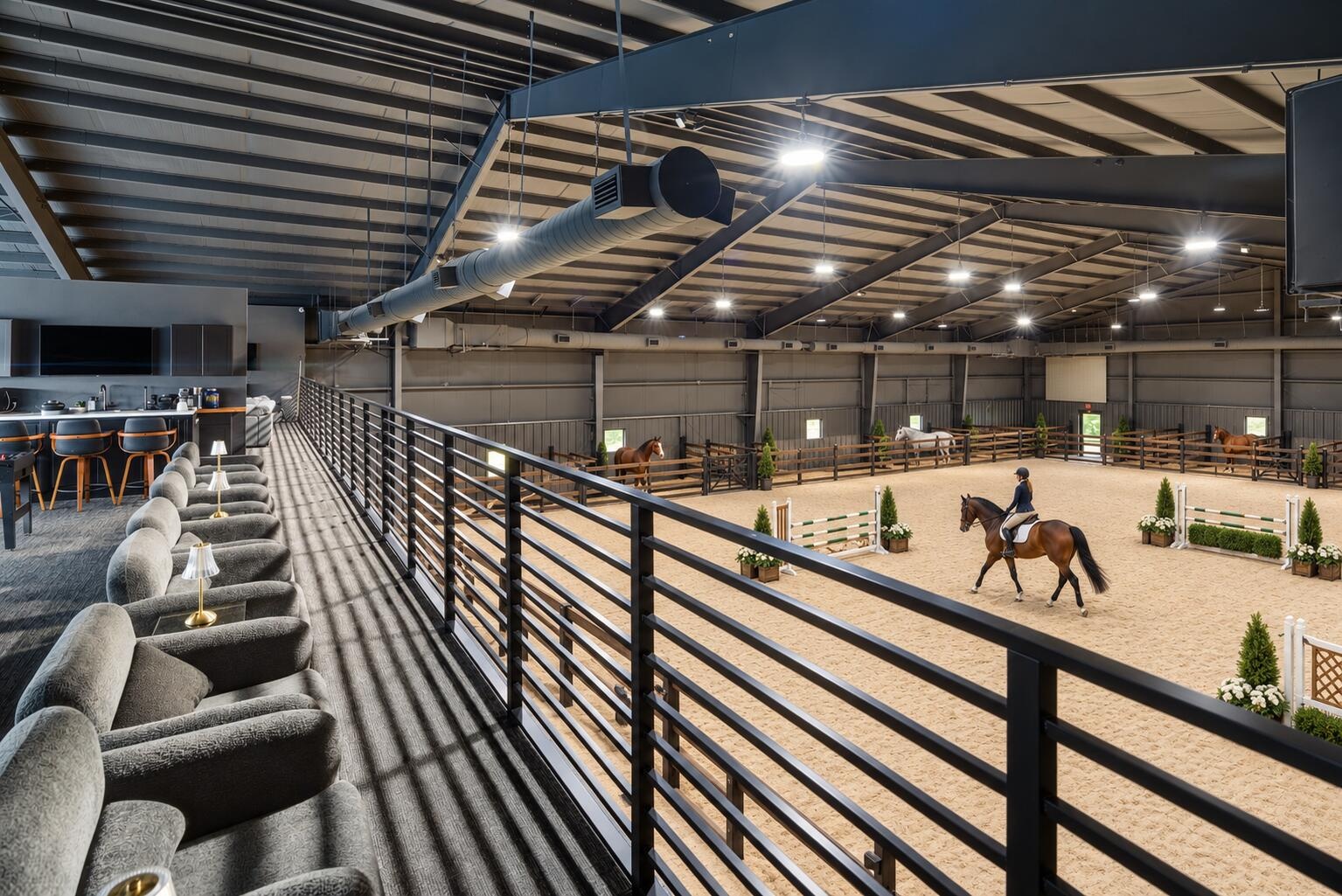 FACILITY CONCEPT OPTION 1 EQUESTRIAN
