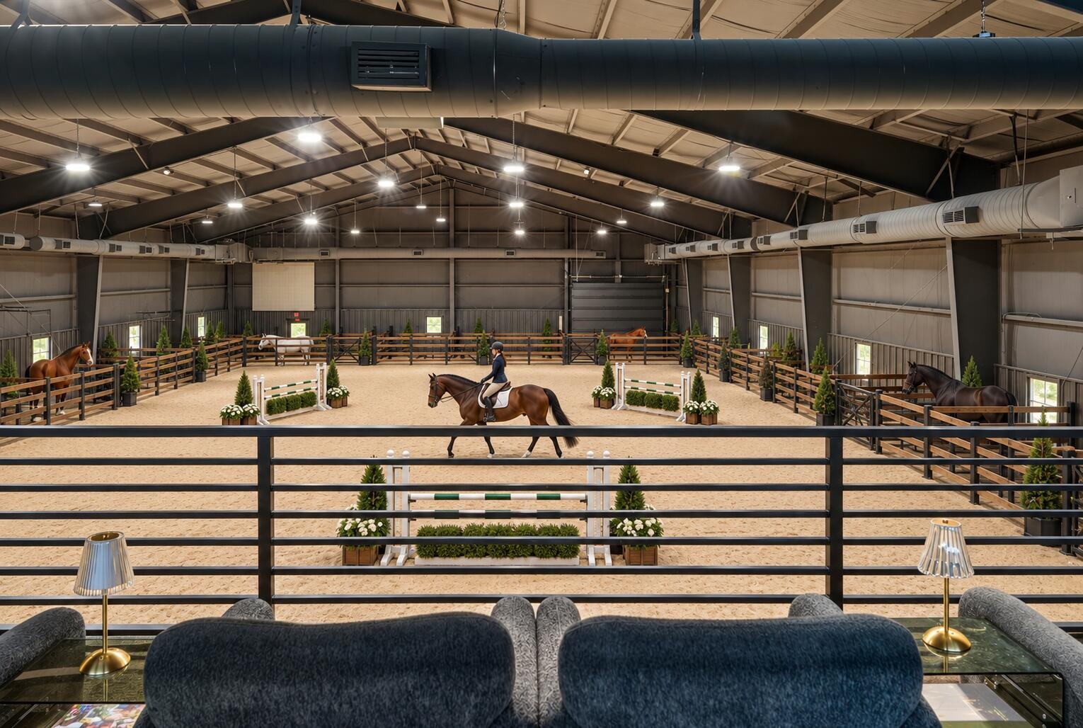 FACILITY CONCEPT OPTION 1 EQUESTRIAN