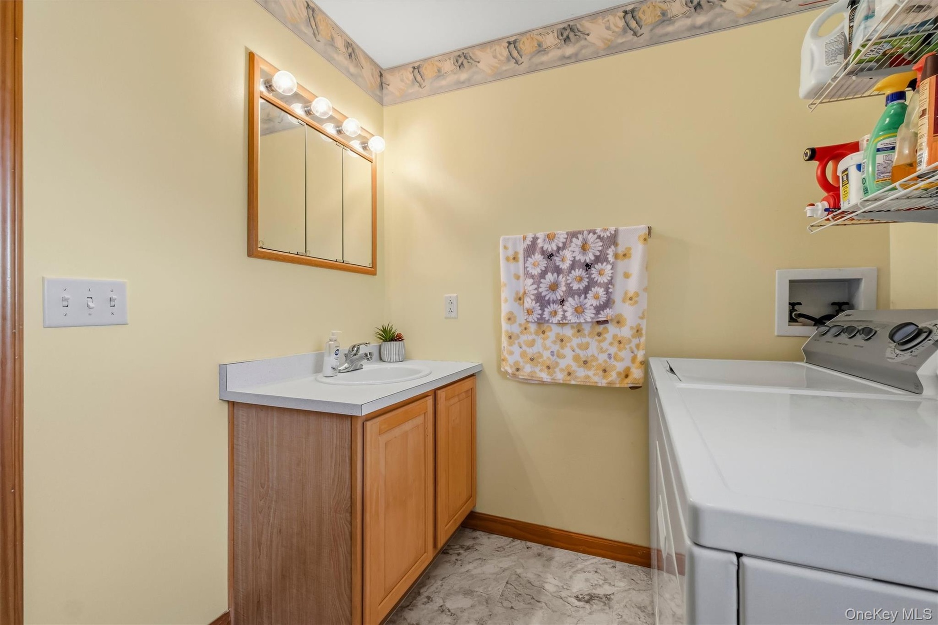 Vanity-1/2 Bath